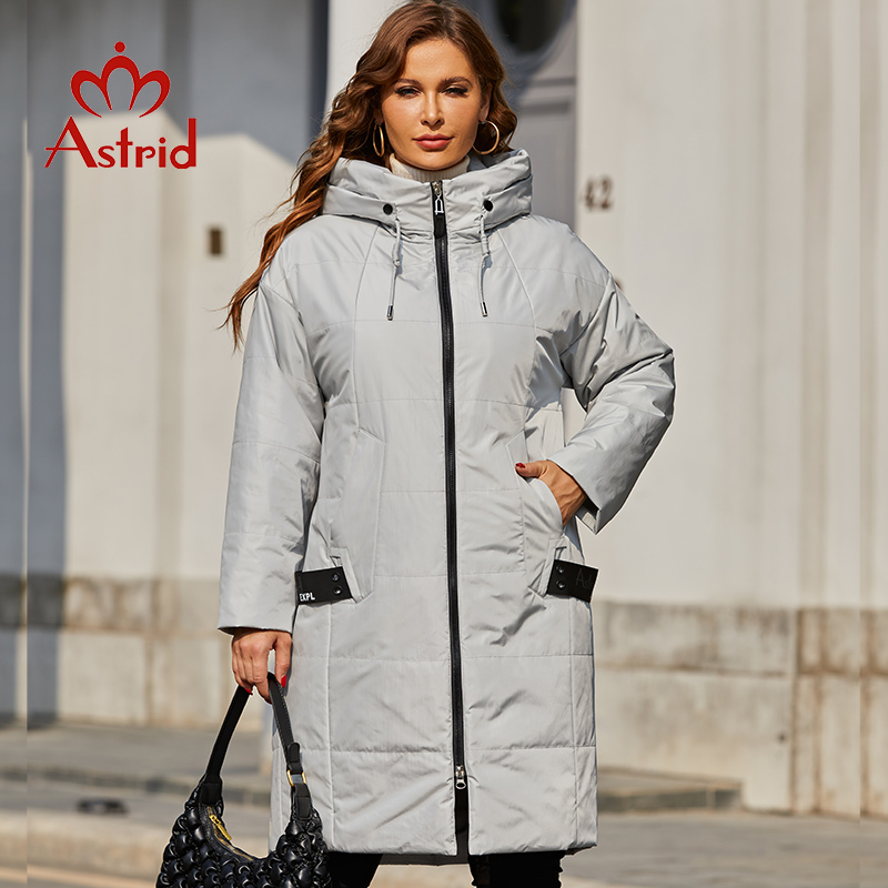 Winter Clothing Pk - Astrid-파카 롱 후드 다운 코트 자켓