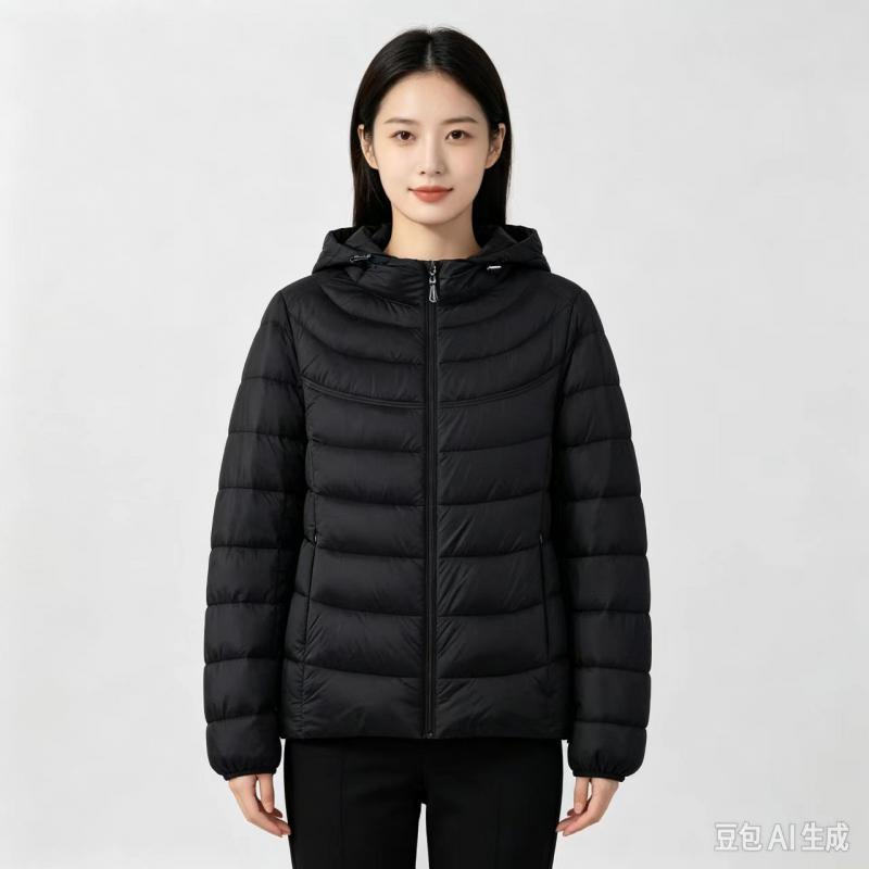 세련된 여성용 패딩 재킷, 초경량 다운 코튼 재킷, 신 - Winter Clothing Pk 리뷰 및 가격